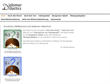 Tablet Screenshot of diplomer.de